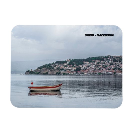 ohrid – マケドニア マグネット (横)