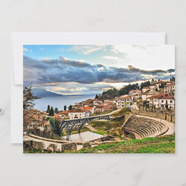 Ohrid, Macedonia landscape (正面)