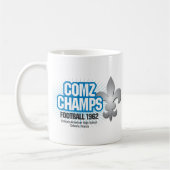 OHS ComZの1962年のフットボールはマグをむしゃむしゃ食べます コーヒーマグカップ (左)