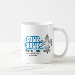 OHS ComZの1962年のフットボールはマグをむしゃむしゃ食べます コーヒーマグカップ