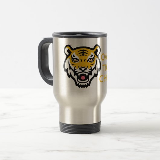 OHSChoir Tiger mug トラベルマグ (正面左)