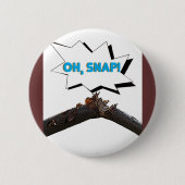 ohsnap 缶バッジ (正面)
