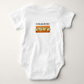 Oi Bozha Bozha Perogies Pierogies ベビーボディスーツ (裏面)