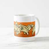 Oi Yoi Yoi Perogiesの漫画のマグ コーヒーマグカップ (正面右)