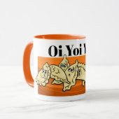 Oi Yoi Yoi Perogies Pierogis マグカップ (正面左)