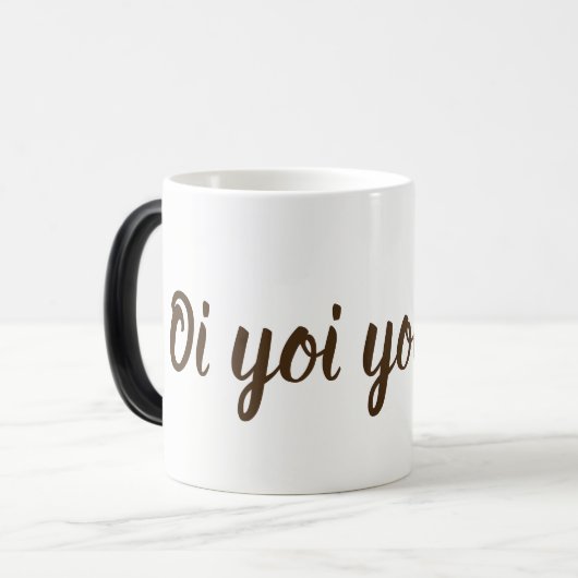 Oi Yoi Yoi Tryzubのウクライナ人のマグ モーフィングマグカップ (正面左)