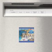 Oia、Santorini、マグネット マグネット (インサイチュ (食洗機))