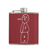 Oida nimm an Hacker! フラスク (正面)