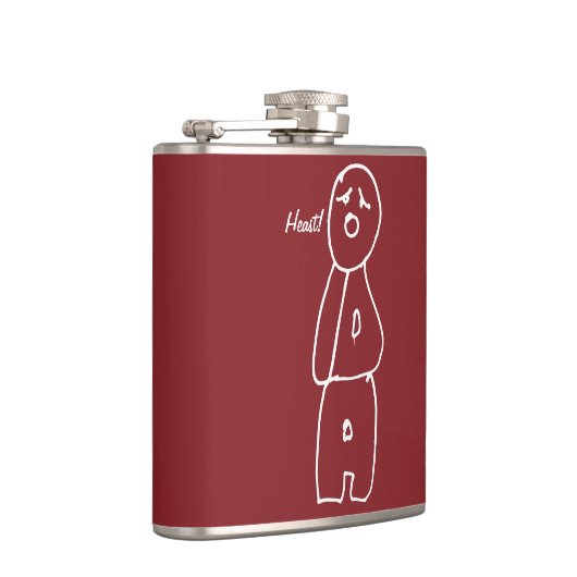 Oida nimm an Hacker! フラスク (右)