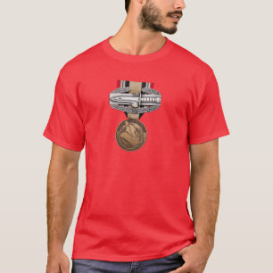 OIFの戦闘の行為のバッジ Tシャツ