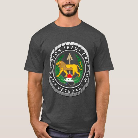 OIF退役軍人1 Tシャツ (正面)