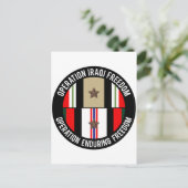 OIF - OEF 1つ星 ポストカード (スタンド正面)