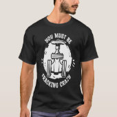 Oil Drilling Crazy Fracker Oilfield Fracking Tシャツ (正面)