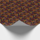 Oil Painted Flowers ラッピングペーパー (角)