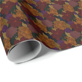 Oil Painted Flowers ラッピングペーパー (ロールコーナー)