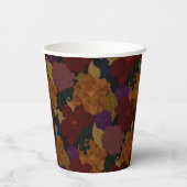 Oil Painted Flowers 紙コップ (裏面)