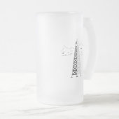 Oil Rig Frosted Mug フロストグラスビールジョッキ (正面右)
