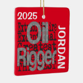 Oil Rigger Extraordinaire CUSTOM セラミックオーナメント (右)