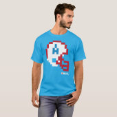 Oilers TecmoボウルヘルメットTシャツ Tシャツ (正面フル)