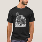 Oilfield Fracktivist Drilling Oil Fracker Frackin Tシャツ (正面)