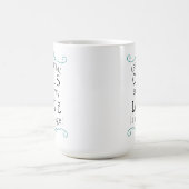 Oils Are My Love Language Coffee Mug Teal/green コーヒーマグカップ (中央)