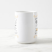 Oils Are My Love Language Coffee Mug Yellow/Gold コーヒーマグカップ (中央)