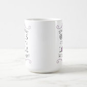 Oils Are My Love Language Mug Lavender/Purple コーヒーマグカップ (中央)