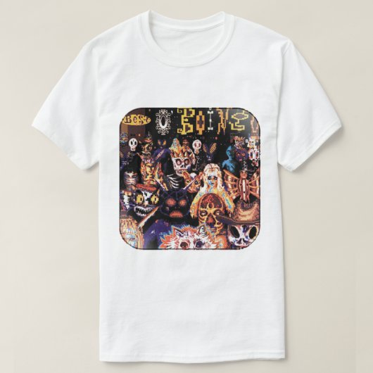 Oingo boingo – ア最高のバム tシャツ (デザイン正面)