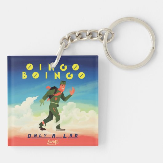 Oingo Boingo only a lad keychain キーホルダー (裏面)