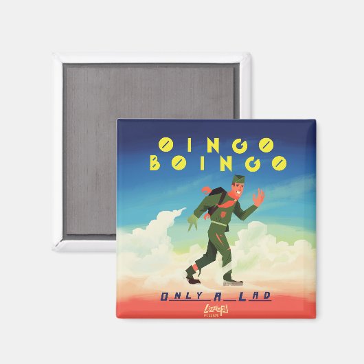 Oingo Boingo only a lad magnet マグネット (正面/裏面)