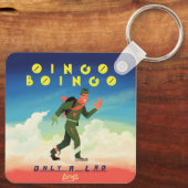 Oingo Boingo only a lad metal keychain キーホルダー (裏面)