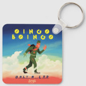 Oingo Boingo only a lad metal keychain キーホルダー (裏面)