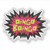 Oingo Boingo spiky sticker シール (正面)
