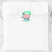 Oinkは私があなたを愛していることを意味 ラウンドシール (バッグ)