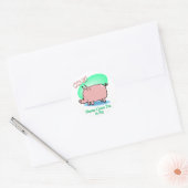 Oinkは私があなたを愛していることを意味 ラウンドシール (封筒)