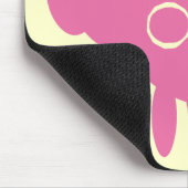 OinkピンクのブタのTシャツおよびギフト マウスパッド (コーナー)