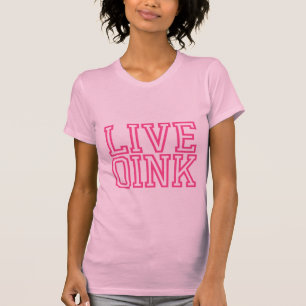 Oink住んで下さい Tシャツ