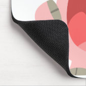 "OINK!!!" かわいい漫画のブタのマウスパッド マウスパッド (コーナー)