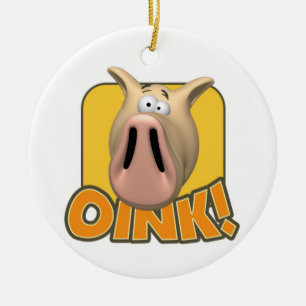 Oink セラミックオーナメント