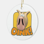 Oink セラミックオーナメント (左)