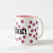 Oink! ツートーンマグカップ (正面右)