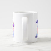 Oink but make itファッション – 豚引用文 ジャンボコーヒーマグカップ (裏面)