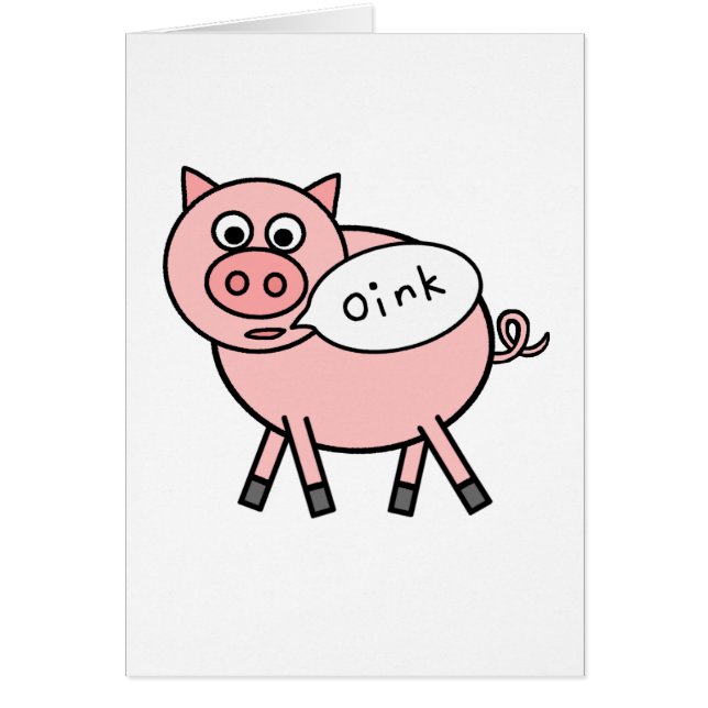 Oink Oinkブタ (正面)