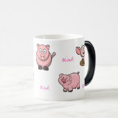 oink oinkマグ モーフィングマグカップ (正面右)