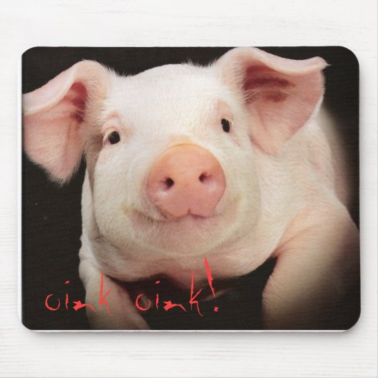 oink oink! マウスパッド (正面)