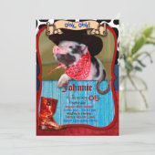 Oink Oink – 豚招待状 招待状 (スタンド正面)