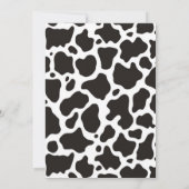 Oink Oink – 豚招待状 招待状 (裏面)