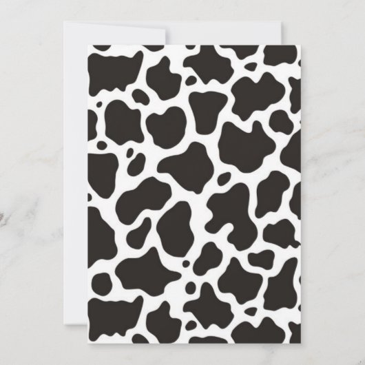 Oink Oink – 豚招待状 招待状 (裏面)