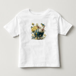 Oink-tastic:おもしろい豚デザイン トドラーTシャツ