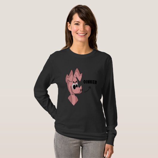 Oinker Furry Fandom Fursuitingコスプレ Tシャツ (正面フル)